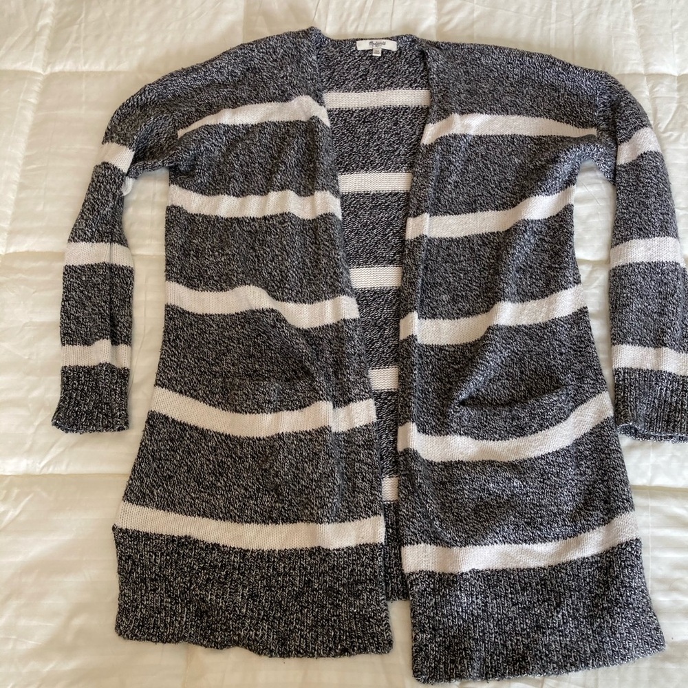 Madewell oversized open cardigan